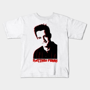 Matthew perry t-shirt Kids T-Shirt